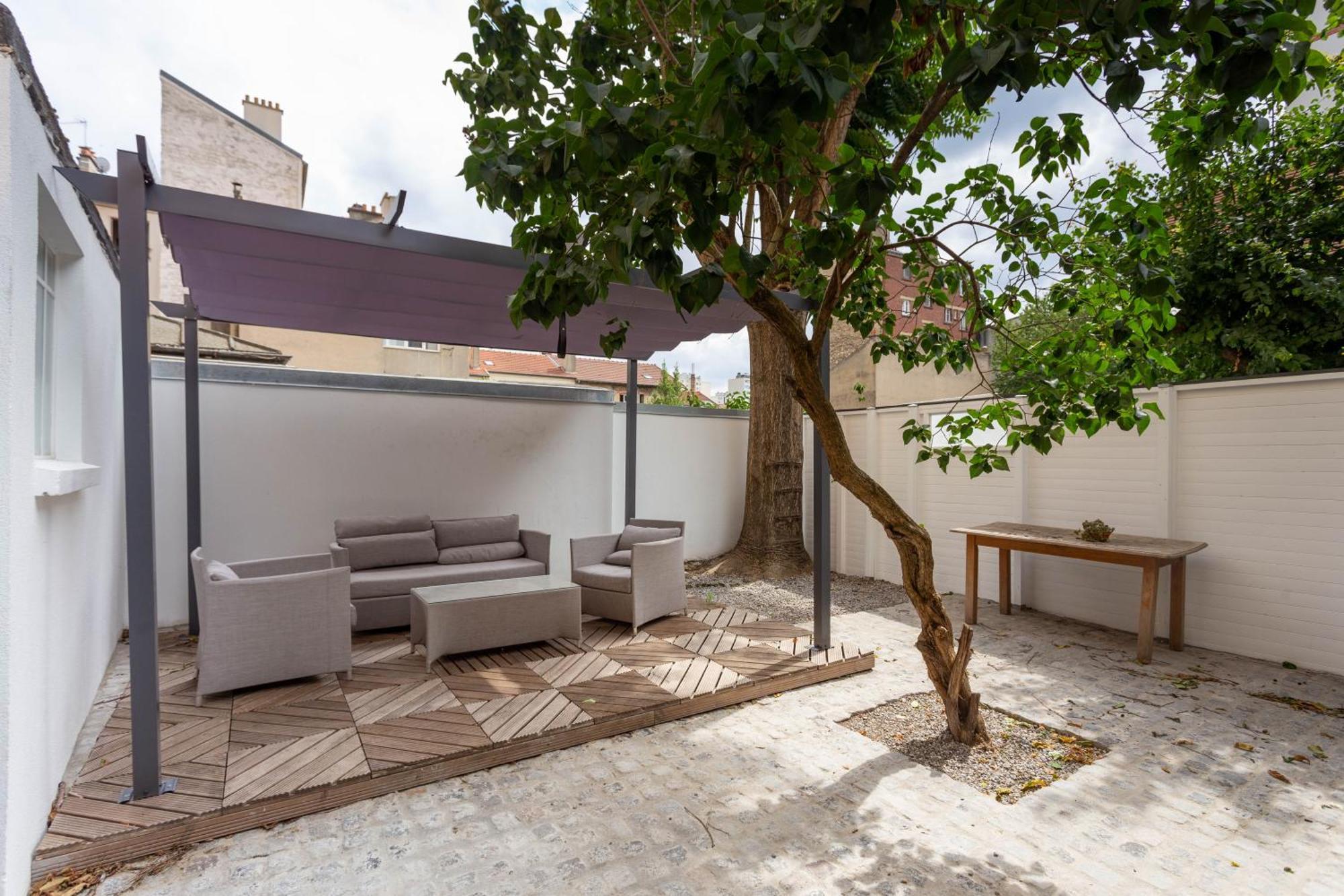 Lovely Little House With Private Garden In Paris Ivry-sur-Seine Exterior foto